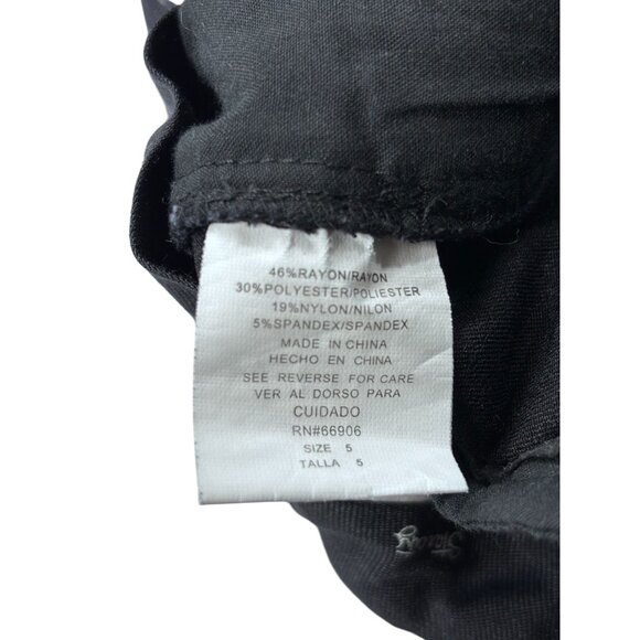 Arlene Black Flared Trousers Size 5 - Picture 11 of 11